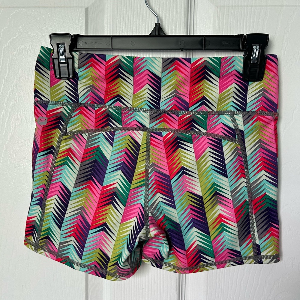 Fabletics Patterned Bike Shorts Size XS - Picture 5 of 8